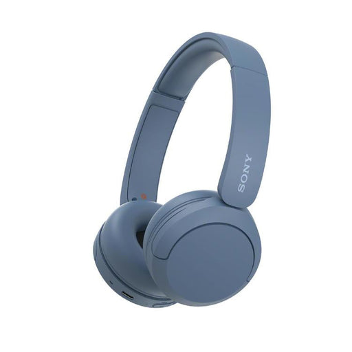 Sony WH-CH520 | Écouteurs supra-auriculaires - Sans fil - Bluetooth - Jusqu'à 50 heures d'autonomie - Bleu-Sonxplus Drummondville