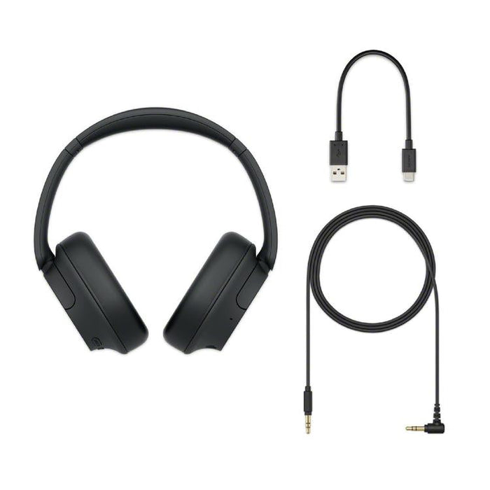 Sony WH-CH720N | Écouteurs circum-auriculaires - Sans fil - Bluetooth - Réduction du bruit - Jusqu'à 35 heures d'autonomie - Microphone - Noir-Sonxplus Drummondville