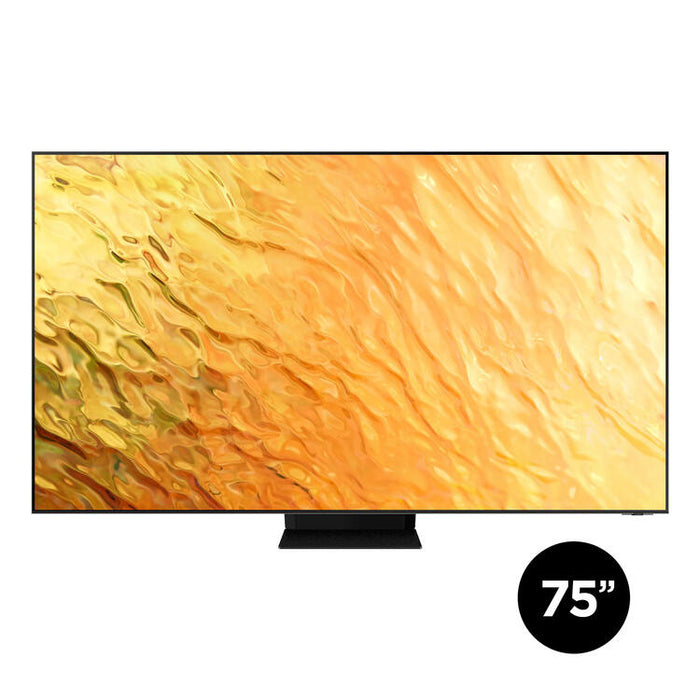 Samsung QN75QN800CFXZC | Téléviseur intelligent 75" Série QN800C - Neo QLED - 8K - Neo Quantum HDR 8K+ - Quantum Matrix Pro avec Mini LED-Sonxplus Drummondville