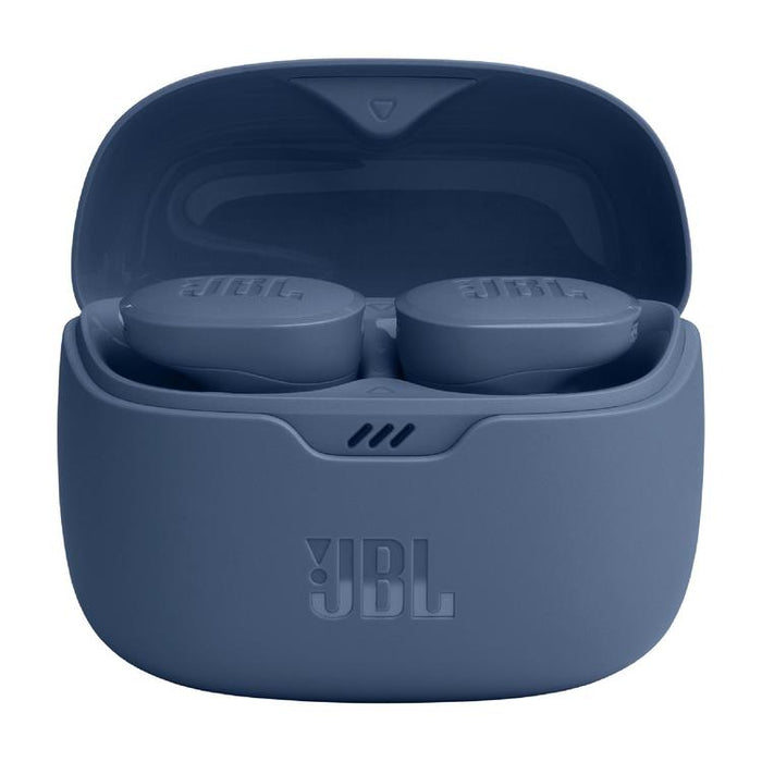 JBL Tune Buds | Écouteurs intra-auriculaires - 100% Sans fil - Bluetooth - Réduction de bruit - 4 microphones - Bleu-Sonxplus Drummondville