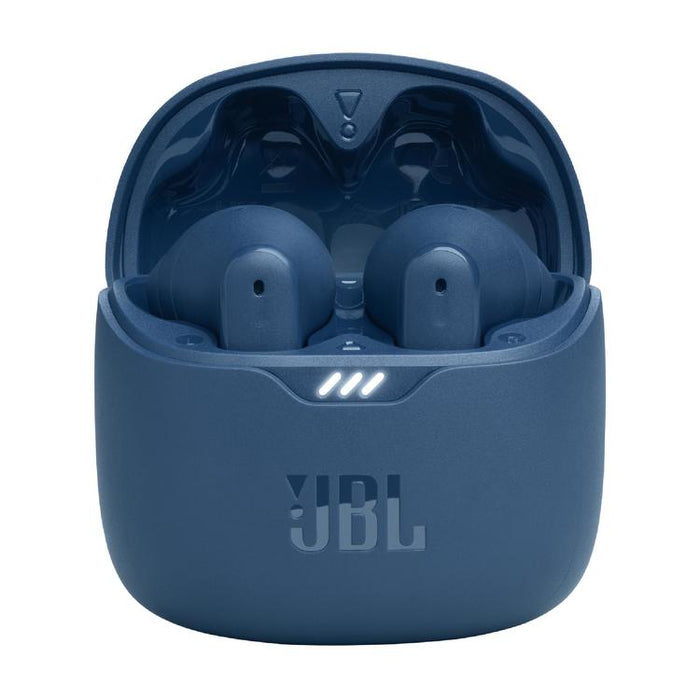 JBL Tune Flex | Écouteurs intra-auriculaires - 100% Sans fil - Bluetooth - Réduction de bruit - Conception Stick-open - IPX4 - Bleu-Sonxplus Drummondville