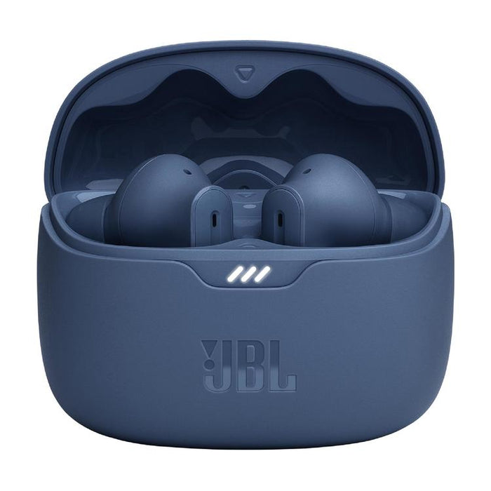 JBL Tune Beam | Écouteurs intra-auriculaires - 100% Sans fil - Bluetooth - Smart Ambient - Conception Stick-open - Bleu-Sonxplus Drummondville