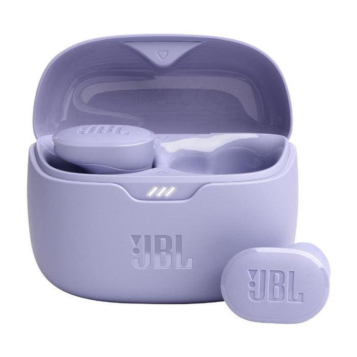 JBL Tune Buds | Écouteurs intra-auriculaires - 100% Sans fil - Bluetooth - Réduction de bruit - 4 microphones - Mauve-Sonxplus Drummondville