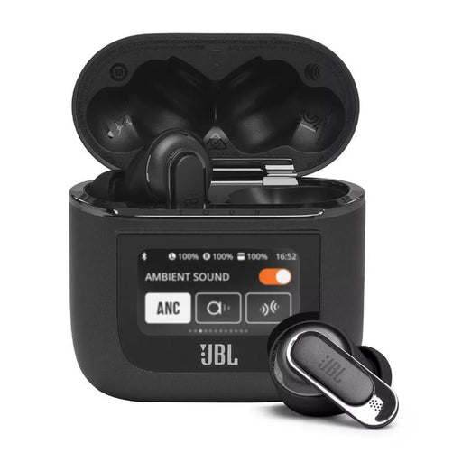 JBL TOUR PRO 2 | Écouteurs intra-auriculaires - Sans fil - Bluetooth - True ANC - 6 microphones - Étui intelligent - Noir-Sonxplus Drummondville