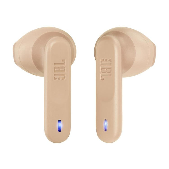 JBL Vibe Flex | Écouteurs intra-auriculaires - Sans fil - Bluetooth - Conception Stick-open - Technologie Smart Ambient - Beige-Sonxplus Drummondville