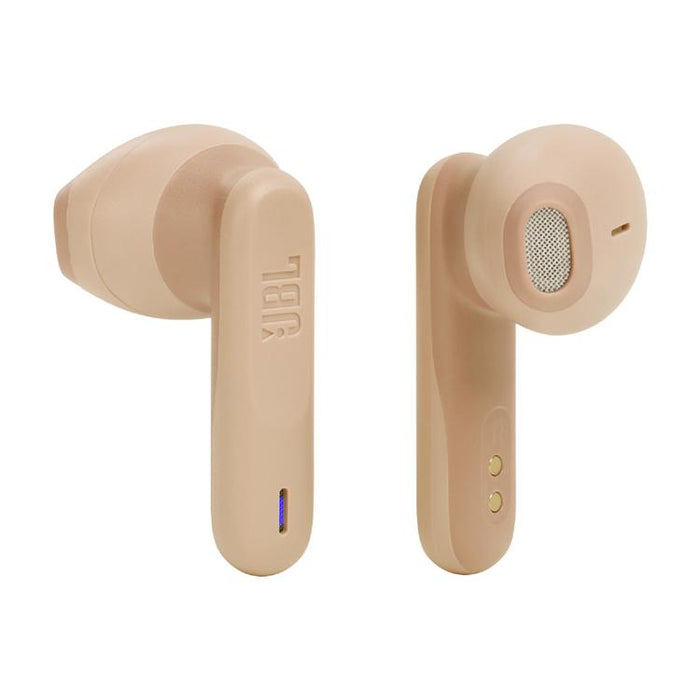 JBL Vibe Flex | Écouteurs intra-auriculaires - Sans fil - Bluetooth - Conception Stick-open - Technologie Smart Ambient - Beige-Sonxplus Drummondville