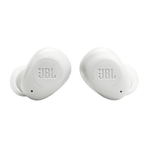 JBL Vibe Buds | Écouteurs intra-auriculaires - Sans fil - Bluetooth - Technologie Smart Ambient - Blanc-Sonxplus Drummondville