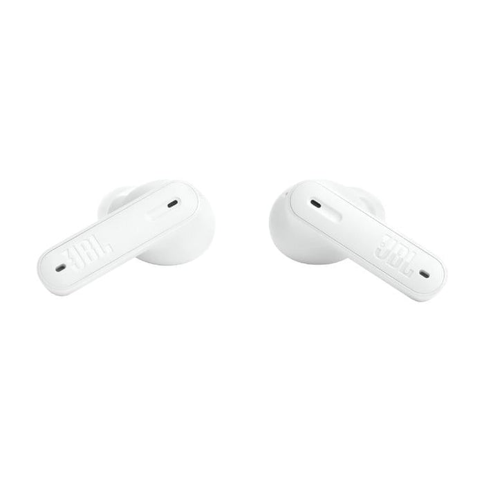 JBL Tune Beam | Écouteurs intra-auriculaires - 100% Sans fil - Bluetooth - Smart Ambient - Conception Stick-open - Blanc-Sonxplus Drummondville