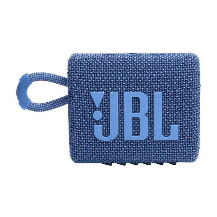 JBL Go 3 Eco | Mini Haut-parleur - Ultra-portable - Bluetooth - IP67 - Bleu-Sonxplus Drummondville