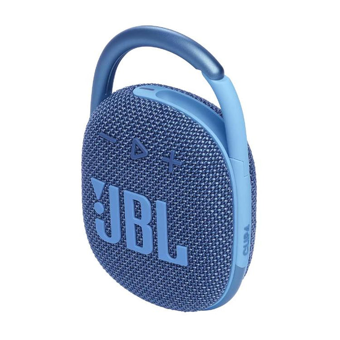 JBL Clip 4 Eco | Haut-parleur - Ultra-portable - Étanche - Bluetooth - Mousqueton intégré - Bleu-Sonxplus Drummondville