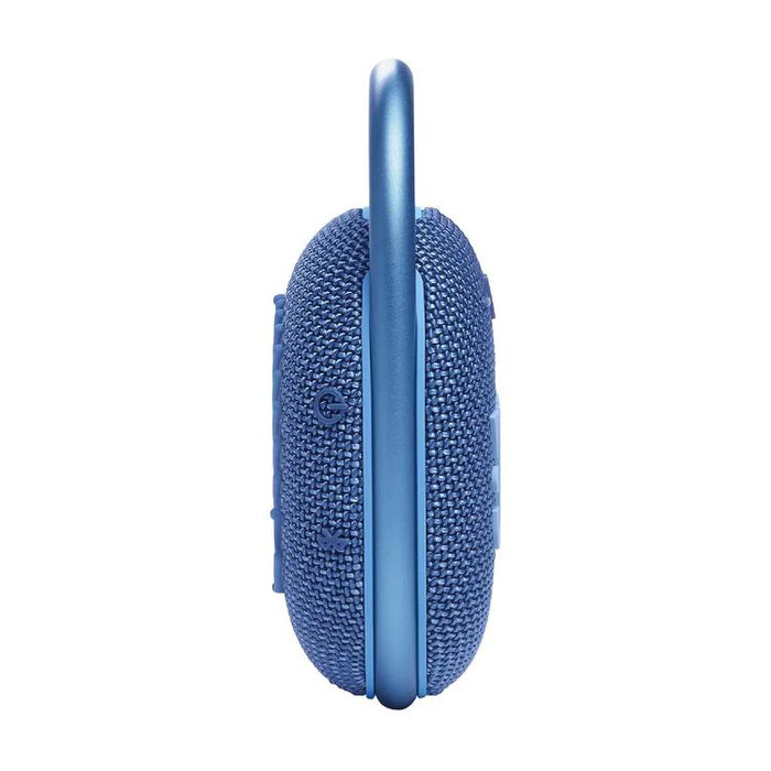 JBL Clip 4 Eco | Haut-parleur - Ultra-portable - Étanche - Bluetooth - Mousqueton intégré - Bleu-Sonxplus Drummondville