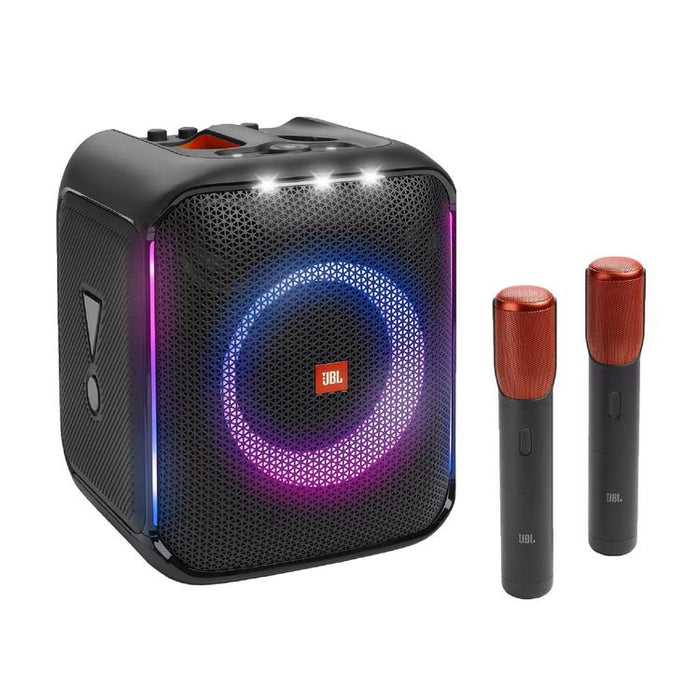 JBL PartyBox Encore | Haut-parleur de fête portatif - Sans fil - Bluetooth - 100 W - 2 Microphones inclus - Noir-Sonxplus Drummondville