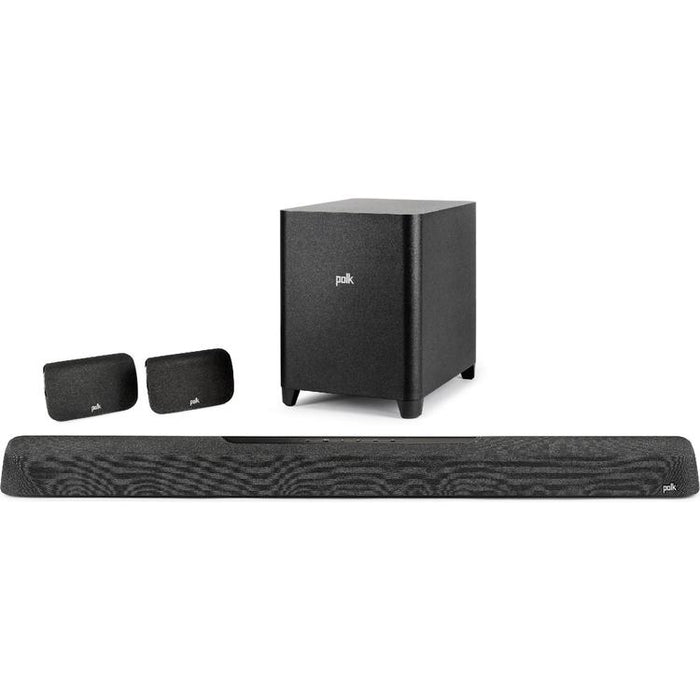 Polk MagniFi MAX AX SR | Système Cinéma maison 7.1.2 - Barre de son - Caisson de graves 10" sans fil - Dolby Atmos - Noir-Sonxplus Drummondville