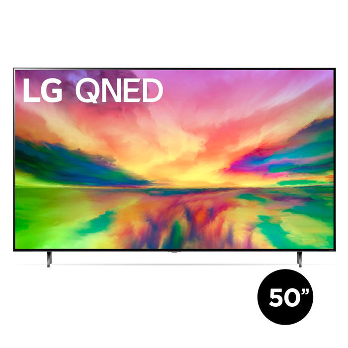 LG 50QNED80URA | Téléviseur intelligent 50" QNED 4K - NanoCell à points quantiques - Série QNED80URA - HDR - Processeur a7 AI Gen6 4K - Noir-Sonxplus Drummondville