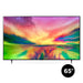 LG 65QNED80URA | Téléviseur intelligent 65" QNED 4K - NanoCell à points quantiques - Série QNED80URA - HDR - Processeur a7 AI Gen6 4K - Noir-Sonxplus Drummondville