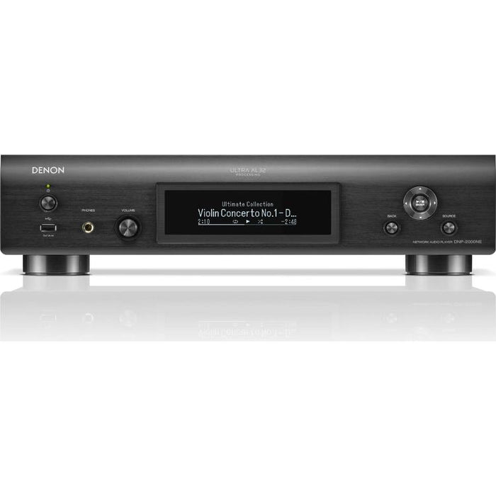 Denon DNP-2000NE | Lecteur réseau Haute Résolution - HEOS intégré - Wi-fi - Noir-Sonxplus Drummondville