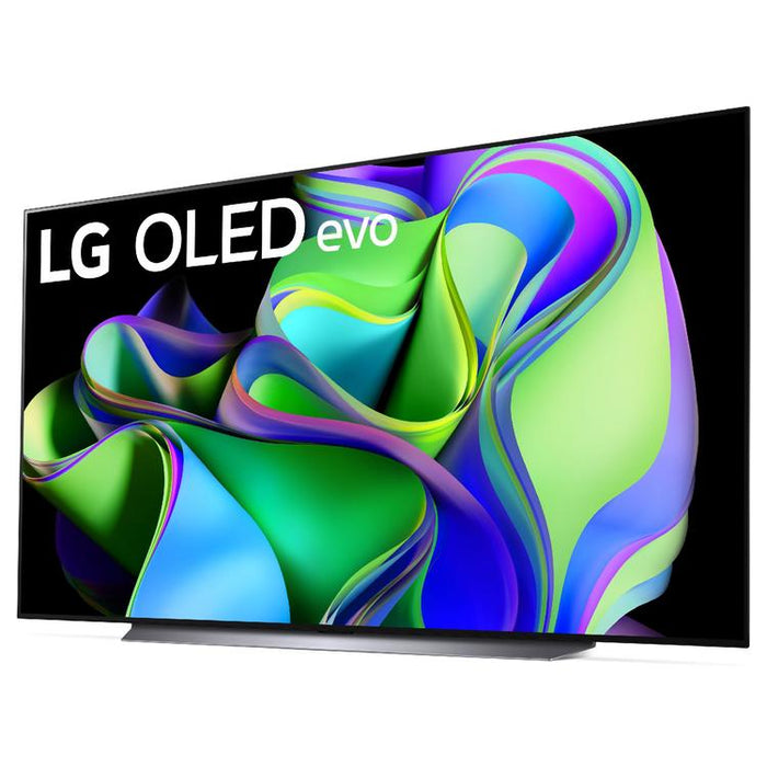 LG OLED83C3PUA | Téléviseur intelligent 83" OLED evo 4K - Série C3 - HDR - Processeur IA a9 Gen6 4K - Noir-Sonxplus Drummondville