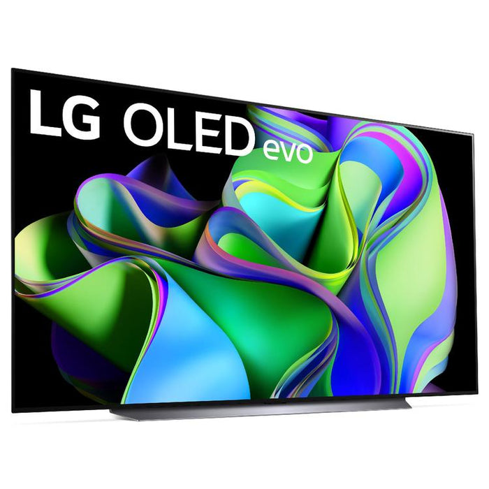 LG OLED83C3PUA | Téléviseur intelligent 83" OLED evo 4K - Série C3 - HDR - Processeur IA a9 Gen6 4K - Noir-Sonxplus Drummondville