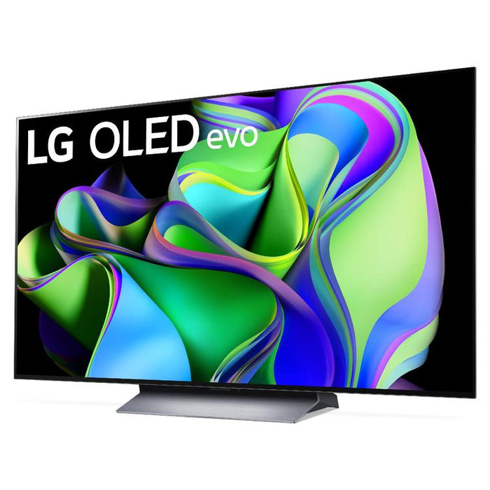 LG OLED77C3PUA | Téléviseur intelligent 77" OLED evo 4K - Série C3 - HDR - Processeur IA a9 Gen6 4K - Noir-Sonxplus Drummondville