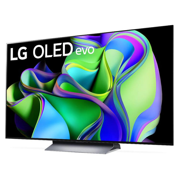 LG OLED55C3PUA | Téléviseur intelligent 55" OLED evo 4K - Série C3 - HDR - Processeur IA a9 Gen6 4K - Noir-Sonxplus Drummondville