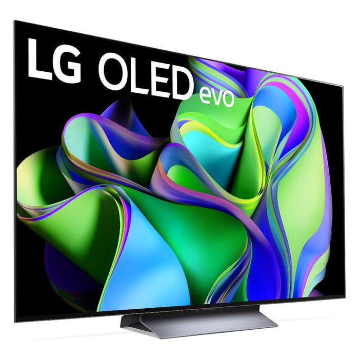 LG OLED55C3PUA | Téléviseur intelligent 55" OLED evo 4K - Série C3 - HDR - Processeur IA a9 Gen6 4K - Noir-Sonxplus Drummondville