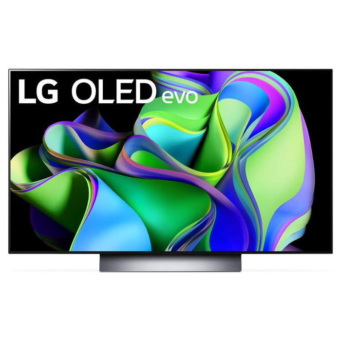 LG OLED48C3PUA | Téléviseur intelligent 48" OLED evo 4K - Série C3 - HDR - Processeur IA a9 Gen6 4K - Noir-Sonxplus Drummondville