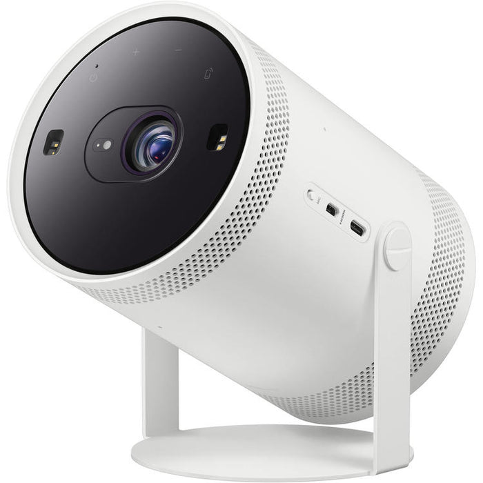 Samsung SP-LFF3CLAXXZC | Projecteur portatif - The Freestyle 2ième Gén. - Compact - Full HD - Son 360 degrés - Blanc-Sonxplus Drummondville