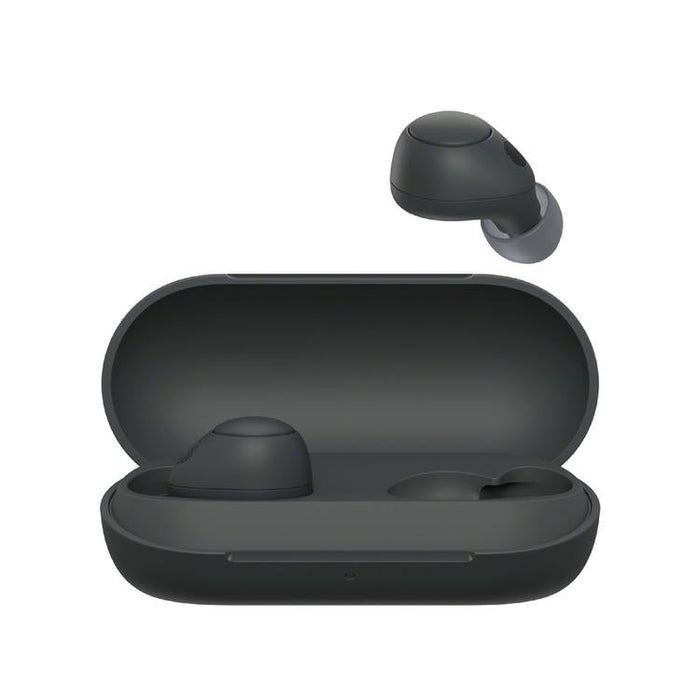 Sony WFC700N | Ecouteurs sans fil - Microphone - Intra-Auriculaires - Bluetooth - Reduction active du bruit - Noir-Sonxplus Drummondville