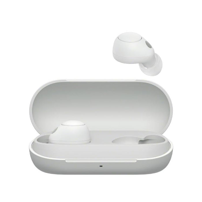 Sony WFC700N | Ecouteurs sans fil - Microphone - Intra-Auriculaires - Bluetooth - Reduction active du bruit - Blanc-Sonxplus Drummondville