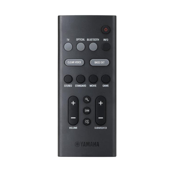 Yamaha SR-B30A | Barre de son 2 Canaux - 120 W - HDMI eARC - Bluetooth - Noir-Sonxplus Drummondville