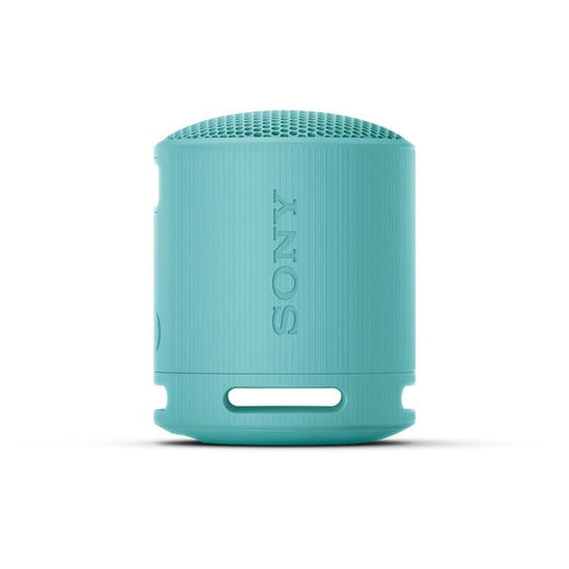 Sony SRS-XB100 | Haut-parleur portatif - Sans fil - Bluetooth - IP67 - Bleu-Sonxplus Drummondville