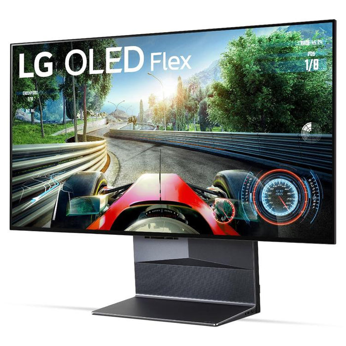 LG 42LX3QPUA | Téléviseur intelligent 42" - 4K OLED - Web OS - Série Flex - Noir-Sonxplus Drummondville