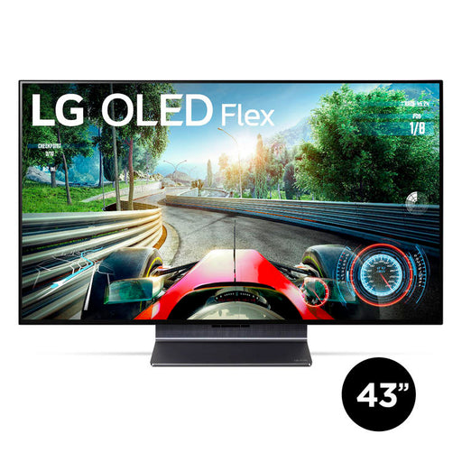 LG 42LX3QPUA | Téléviseur intelligent 42" - 4K OLED - Web OS - Série Flex - Noir-Sonxplus Drummondville