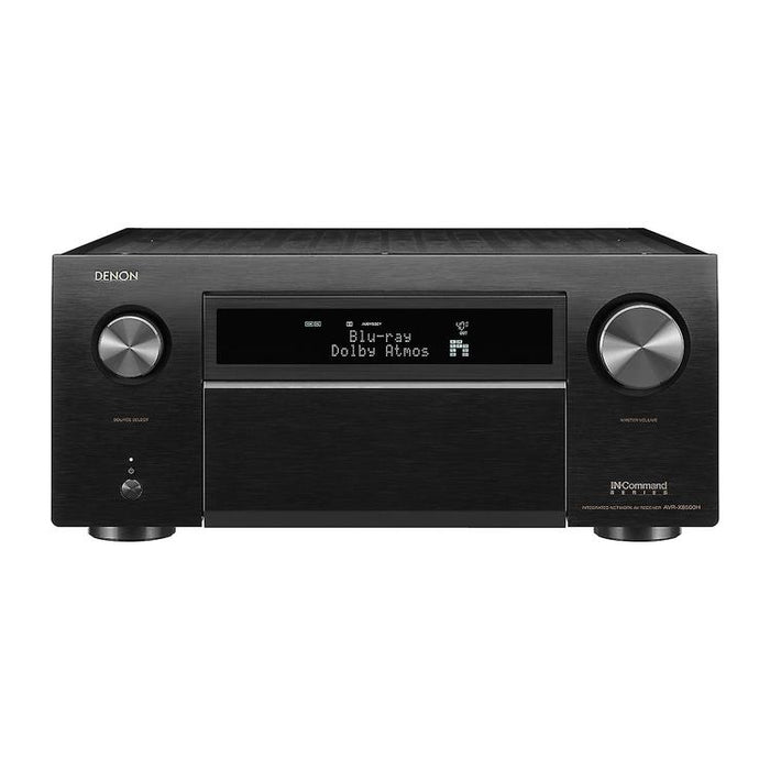 Denon AVRX8500HA & HOME250 | Ensemble Récepteur AV 13.2 canaux et haut-parleur sans-fil - Cinéma maison - Bluetooth - Wi-Fi - 8K - HEOS - Noir-Sonxplus Drummondville