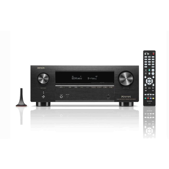 Denon AVRX3800H & HOME250 | Récepteur AV 9 canaux et haut-parleur sans-fil - Cinéma maison - Auro 3D - 8K - HEOS - Noir-Sonxplus Drummondville