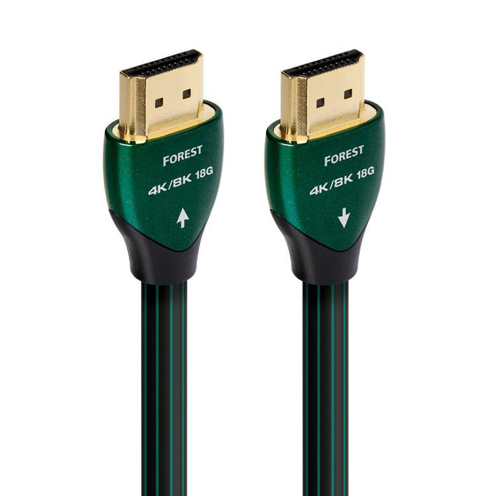 Audioquest Forest | Câble HDMI actif - Transfert jusqu'à 8K Ultra HD - HDR - eARC - 18 Gbps - 10 Mètres-Sonxplus Drummondville