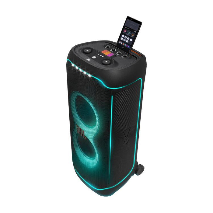 JBL PartyBox Ultimate | Haut-parleur portatif - Jeu de lumière - WiFi 6 - Bluetooth 5.3 - Noir-Sonxplus Drummondville