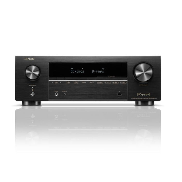 DENON AVRX1800H | Récepteur AV 7.2 Canaux - Vidéo 8K - Cinéma - Dolby Atmos - DTS:X - Noir-Sonxplus Drummondville