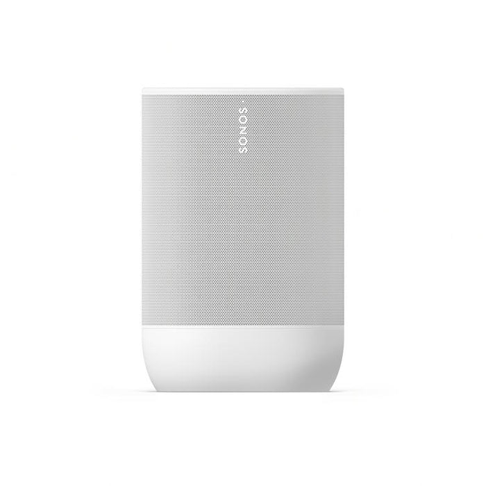 Sonos Move 2 | Haut-parleur sans fil - Stéréo - Commande Vocale - Jusqu'à 24 heures d'autonomies - Blanc-Sonxplus Drummondville