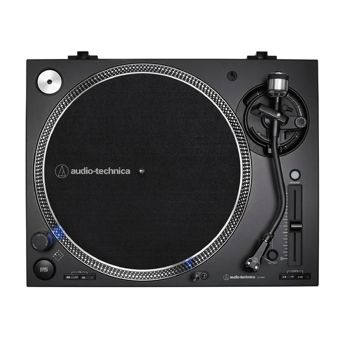 Audio Technica AT-LP140XP-BK | Table tournante Professionnelle - Entraînement direct pour DJ - Noir-Sonxplus Drummondville