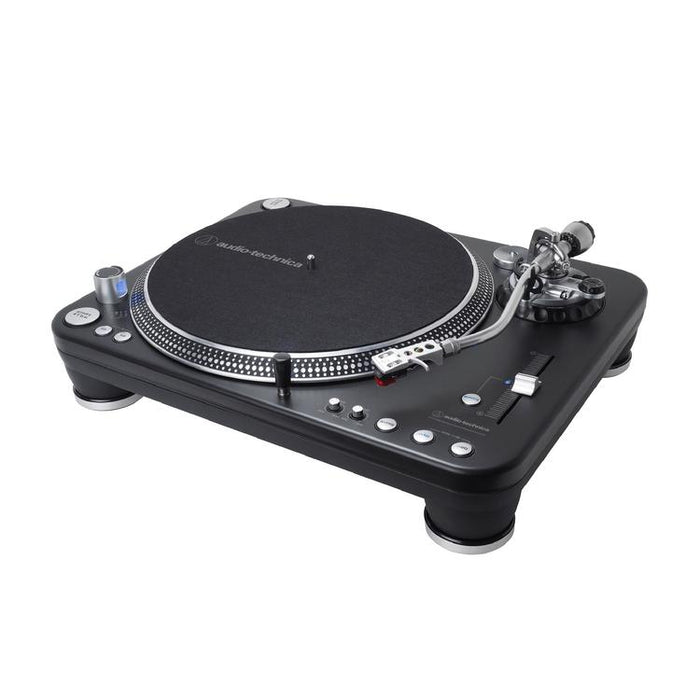 Audio Technica AT-LP1240-USBXP | Table tournante DJ professionnelle - USB - Analogique - Noir-Sonxplus Drummondville