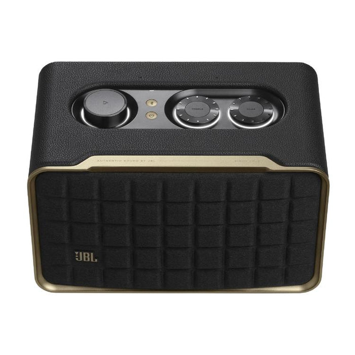 JBL Authentics 200 | Haut-parleurs Stéréo - Wi-Fi - Bluetooth - Noir-Sonxplus Drummondville