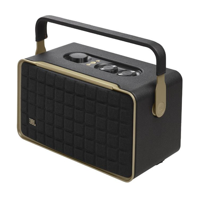 JBL Authentics 300 | Haut-parleurs portatif - Batterie intégrée - Wi-Fi - Bluetooth - Noir-Sonxplus Drummondville