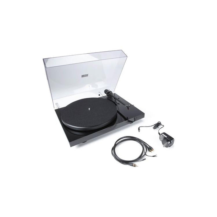 Pro-Ject DEBUT III PHONO SB BT | Table tournante - Bluetooth - Châssis MDF - Housse anti-poussière - Noir Piano-Sonxplus Drummondville