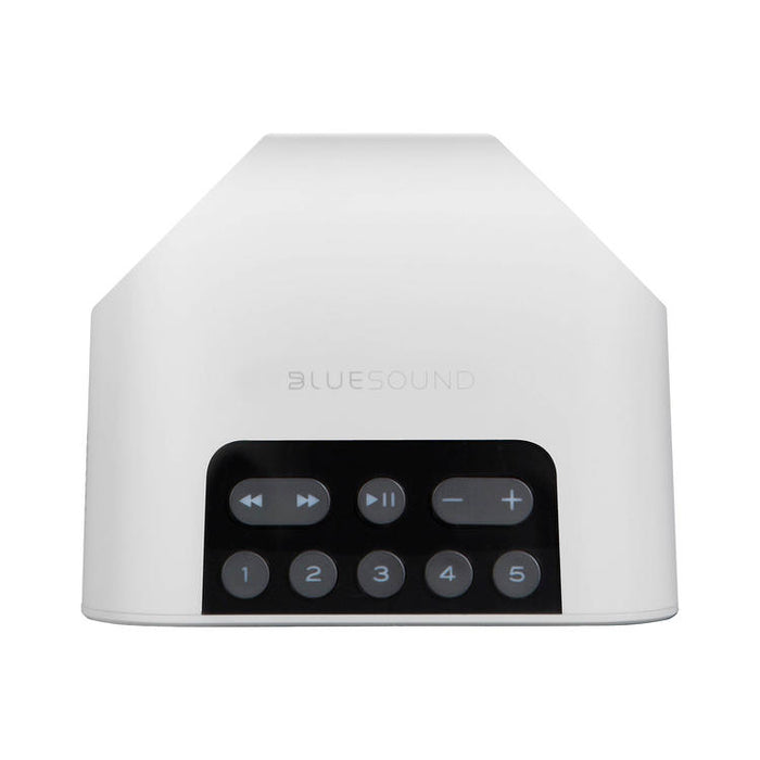 Bluesound PULSE FLEX 2i | Haut-parleur de diffusion multi-pièces - Sans fil - Portable - Bluetooth - Blanc-Sonxplus Drummondville