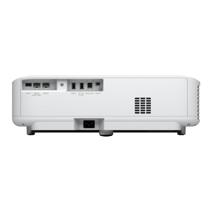 Epson LS650 | Projecteur laser EpiqVision Ultra - Multimédia intelligent - 4K PRO-UHD - Blanc-Sonxplus Drummondville