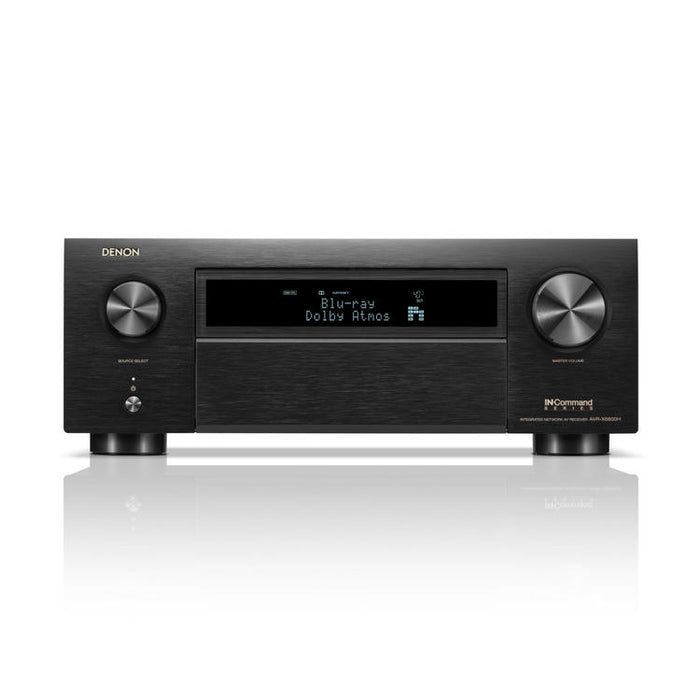 Denon AVRX6800H | Récepteur AV 11.4 canaux - Cinéma maison - 3D - 8K - HEOS - Noir-Sonxplus Drummondville