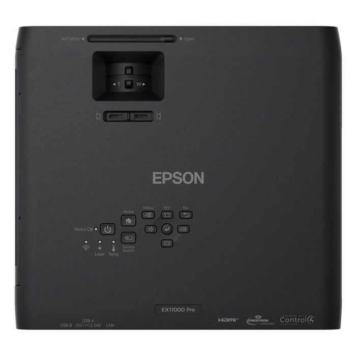 Epson EX11000 | Projecteur laser - 3LCD FHD 1080p - 4600 Lumens - Sans fil - Noir-Sonxplus Drummondville