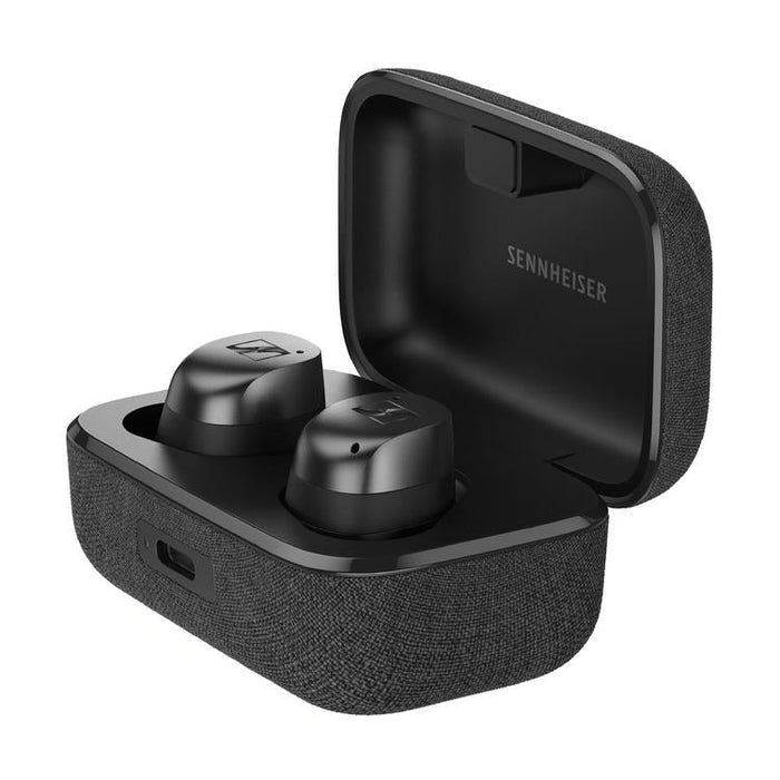 Sennheiser MOMENTUM True Wireless 4 | Écouteurs intra-auriculaires - Sans fil - Réduction adaptative du bruit - Noir/Graphite | Sonxplus Drummondville