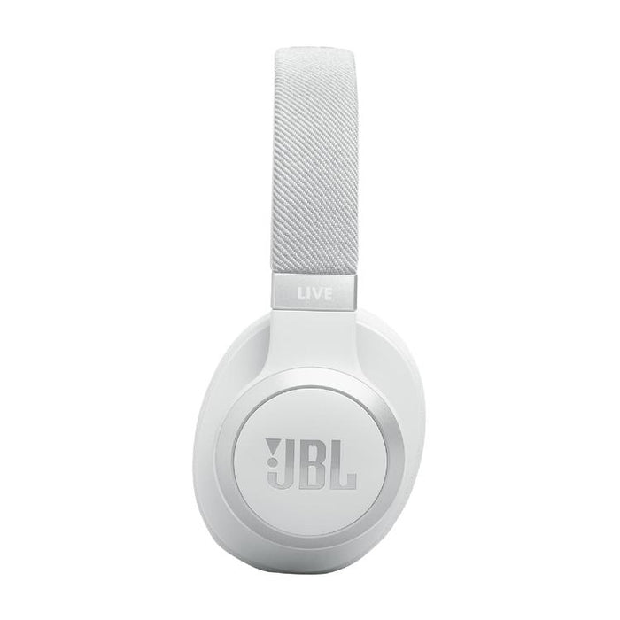 JBL Live 770NC | Écouteurs circum-auriculaires - Sans fil - Bluetooth - Blanc-Sonxplus Drummondville